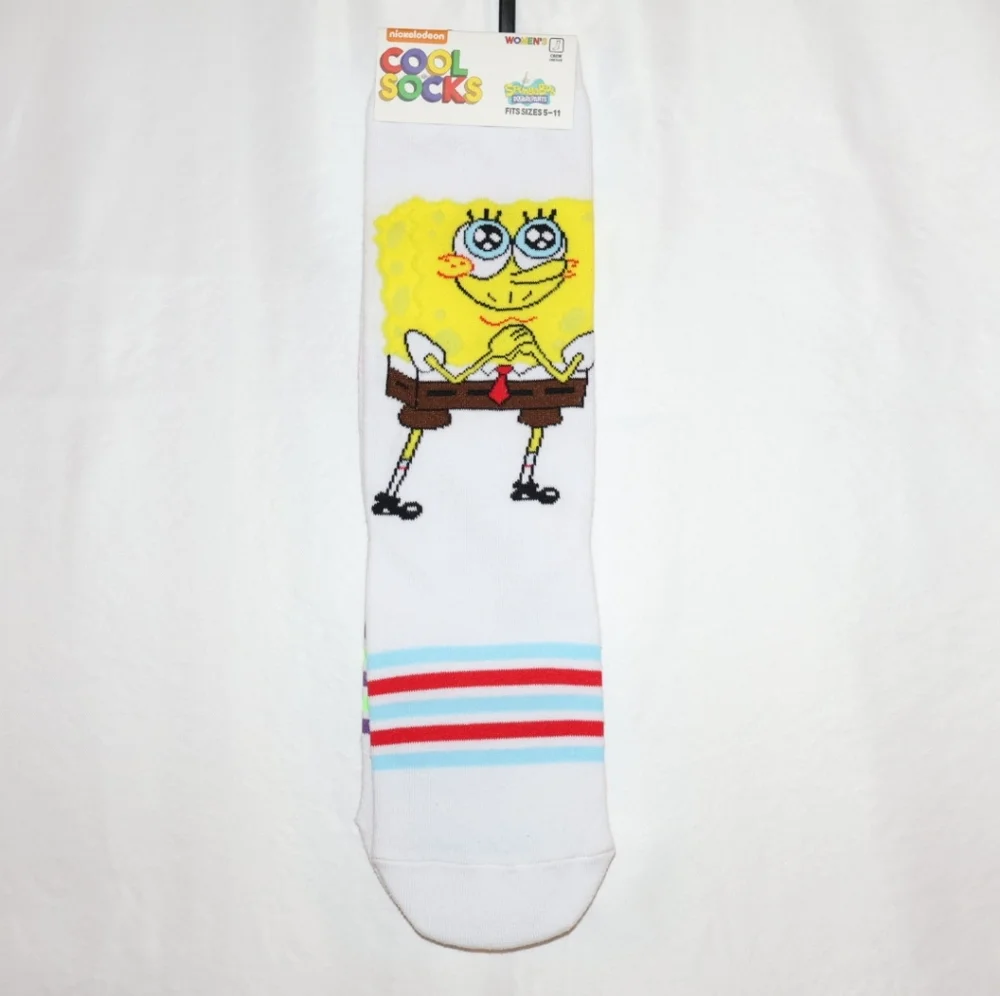 Cool Socks SpongeBob SquarePants & Patrick Star Socks. W Sizes 5-11. NWT.